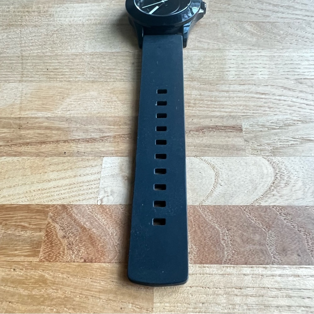 Sketchers ladies rosencrans minimalist black dial black sporty watch NEW BATTERY - Picture 5 of 8